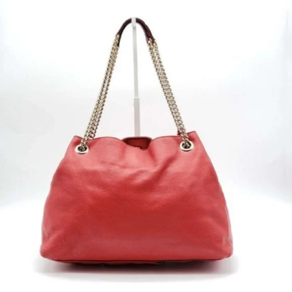 Gucci Soho Medium on Chain Leather Shoulder Bag - Picture 2 of 16